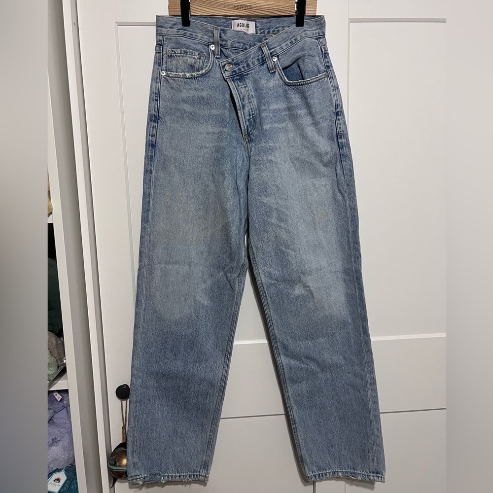 Aritzia | Agolde Criss Cross Jeans - Picture 2 of 5
